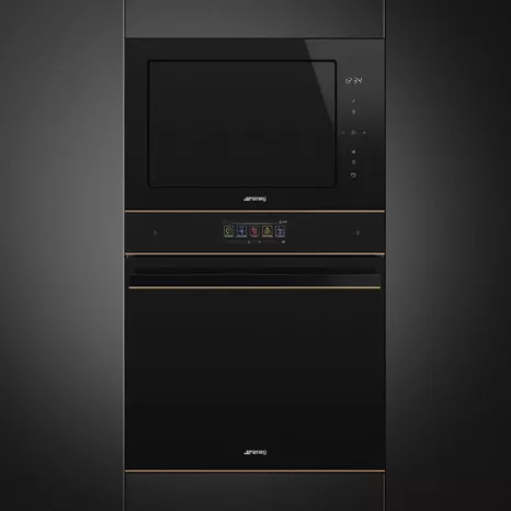 Встраиваемая микроволновая печь с грилем Smeg FMI625CN