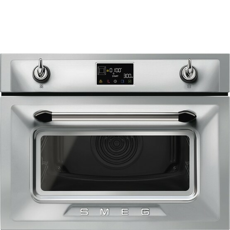 Компактный многофункциональный духовой шкаф Smeg SO4902M1X
