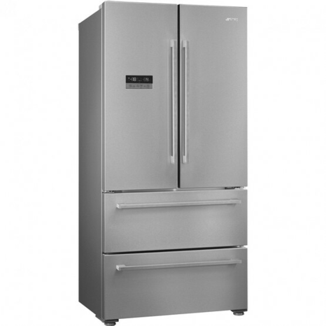 Отдельностоящий холодильник с французской дверью Smeg FQ55FXDE